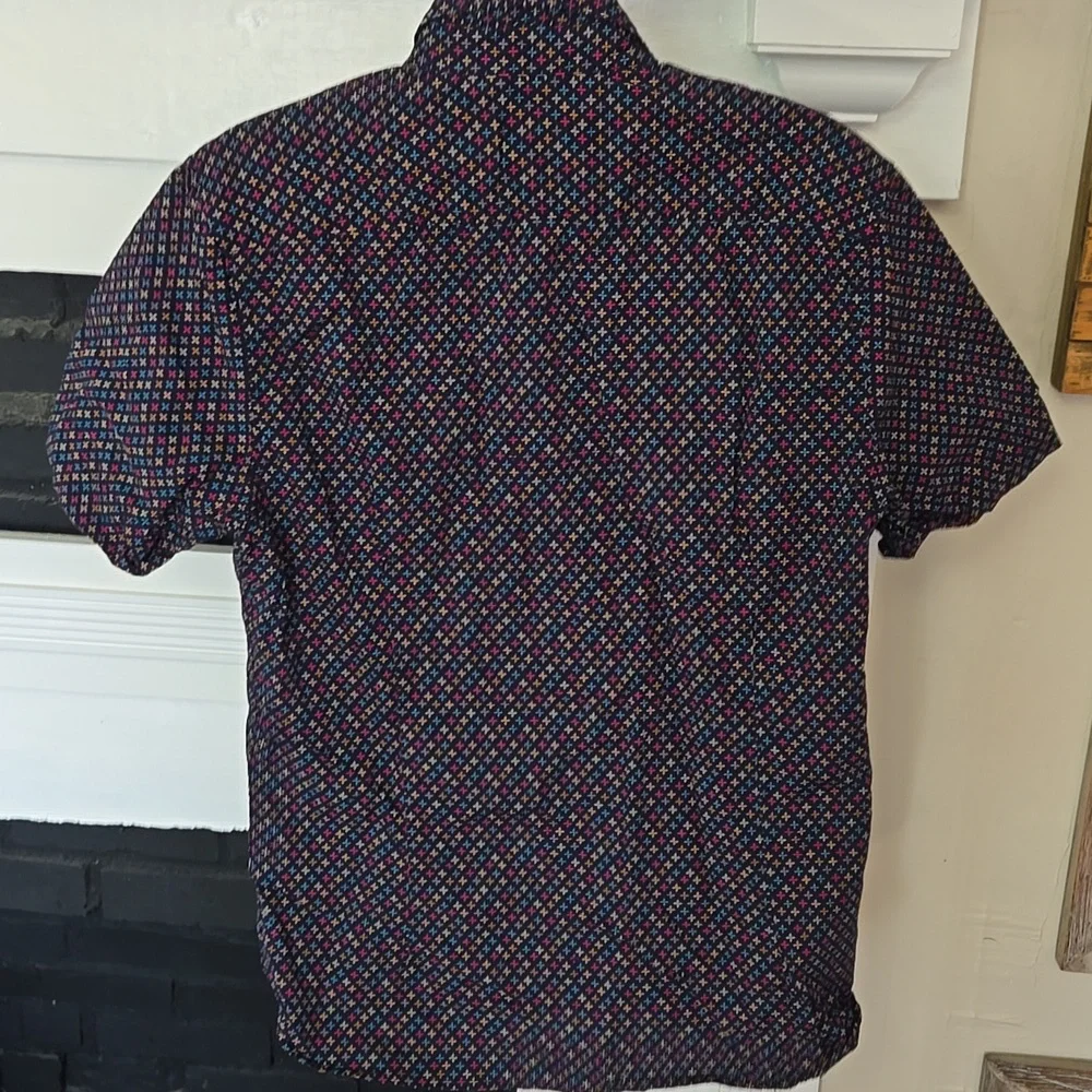 LON NYC Multicolor Short Sleeve Shirt - Picture 9 of 9